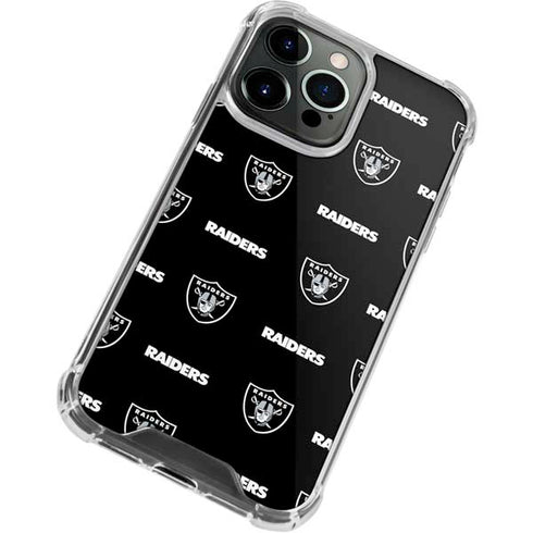 NFL Raiders Blitz Series iPhone 15 Pro Clear Case